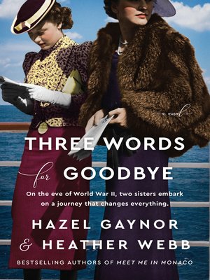 cover image of Three Words for Goodbye